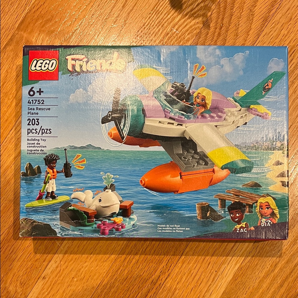 LEGO Friends Ocean Adventure Plane Set